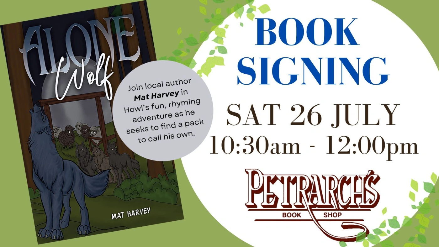 Book Signing Mat Harvey2025