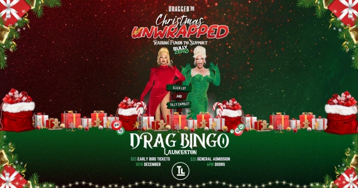 Drag Bingo Christmas Unwrapped2025