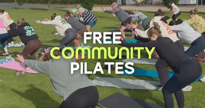Free community pilates bloom