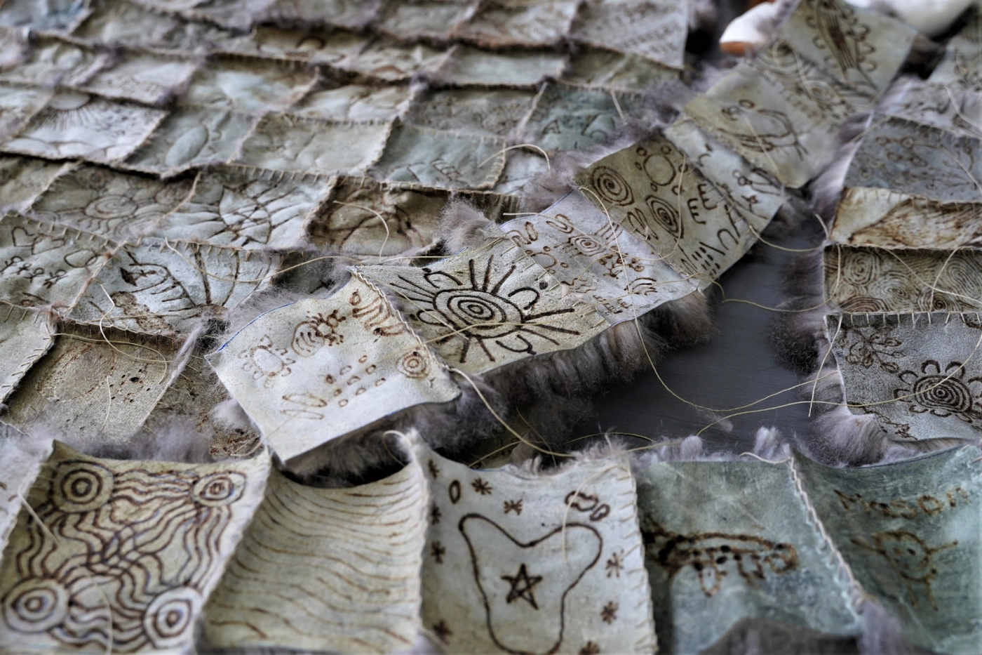 Qvmag possum skin cloak