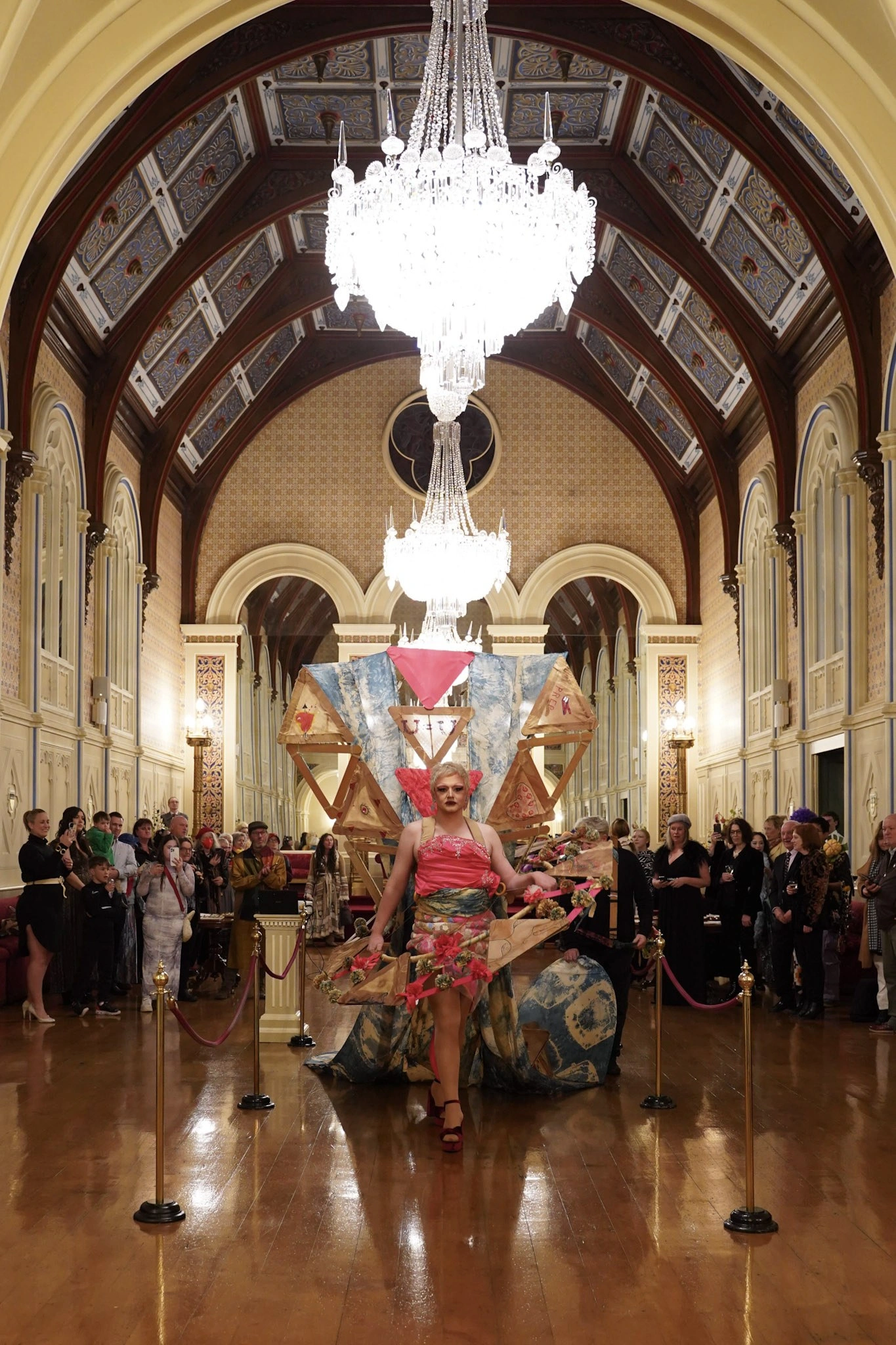 Enya arsenal at the 2024 pride month qvmag at remade gala government house