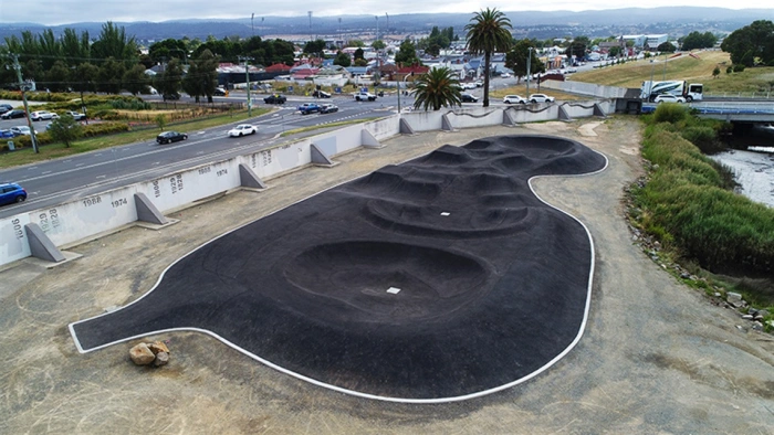 Riverbend pump track