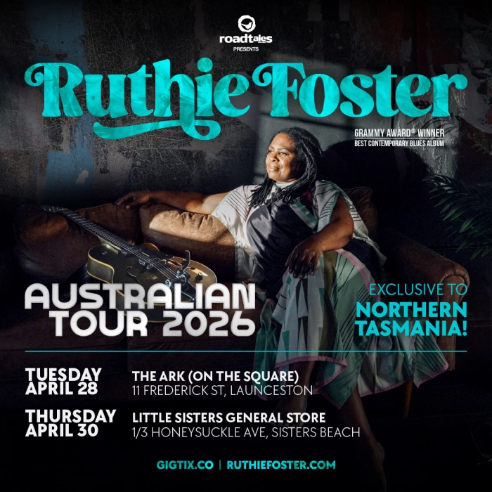 Ruthie Foster 2026 Northern Tasmania 1080x1080