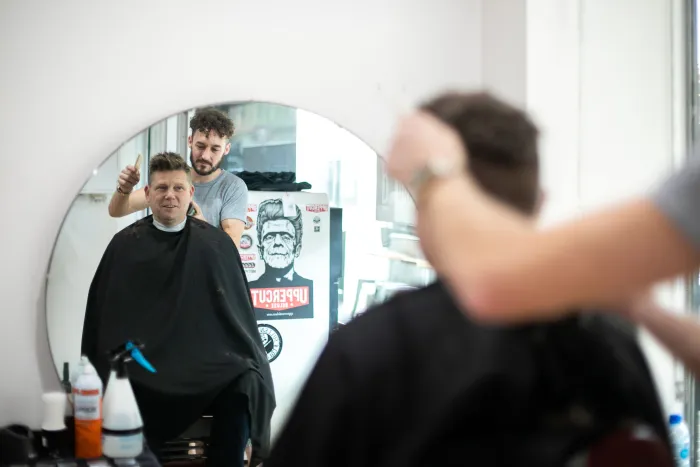 Barber on george barber beauty haircut style 8