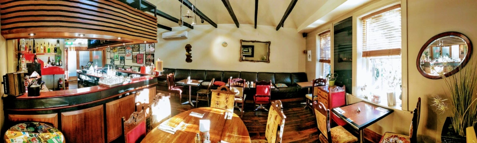 Upstairs at Samuel Pepys Cafe Cover