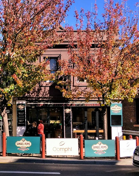 Samuel Pepys Cafe Gorge Street Launceston Autumn May 2019