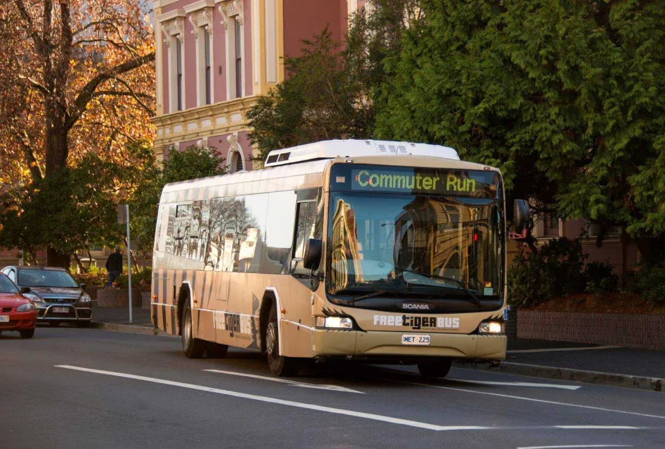 Tiger Bus City of Launceston FB 05 06 2023