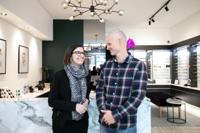 Reflekt Eyewear Glasses Optical Retail health 2