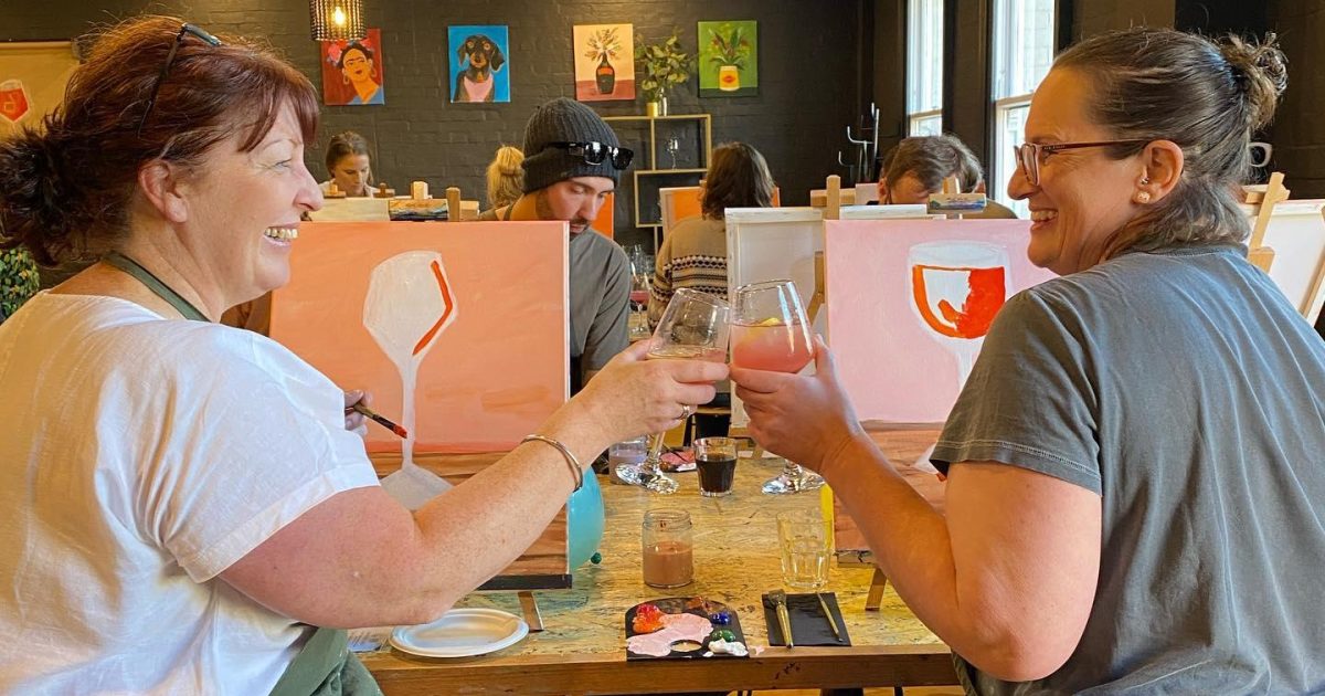 Launceston Central Frida's Sip n Paint